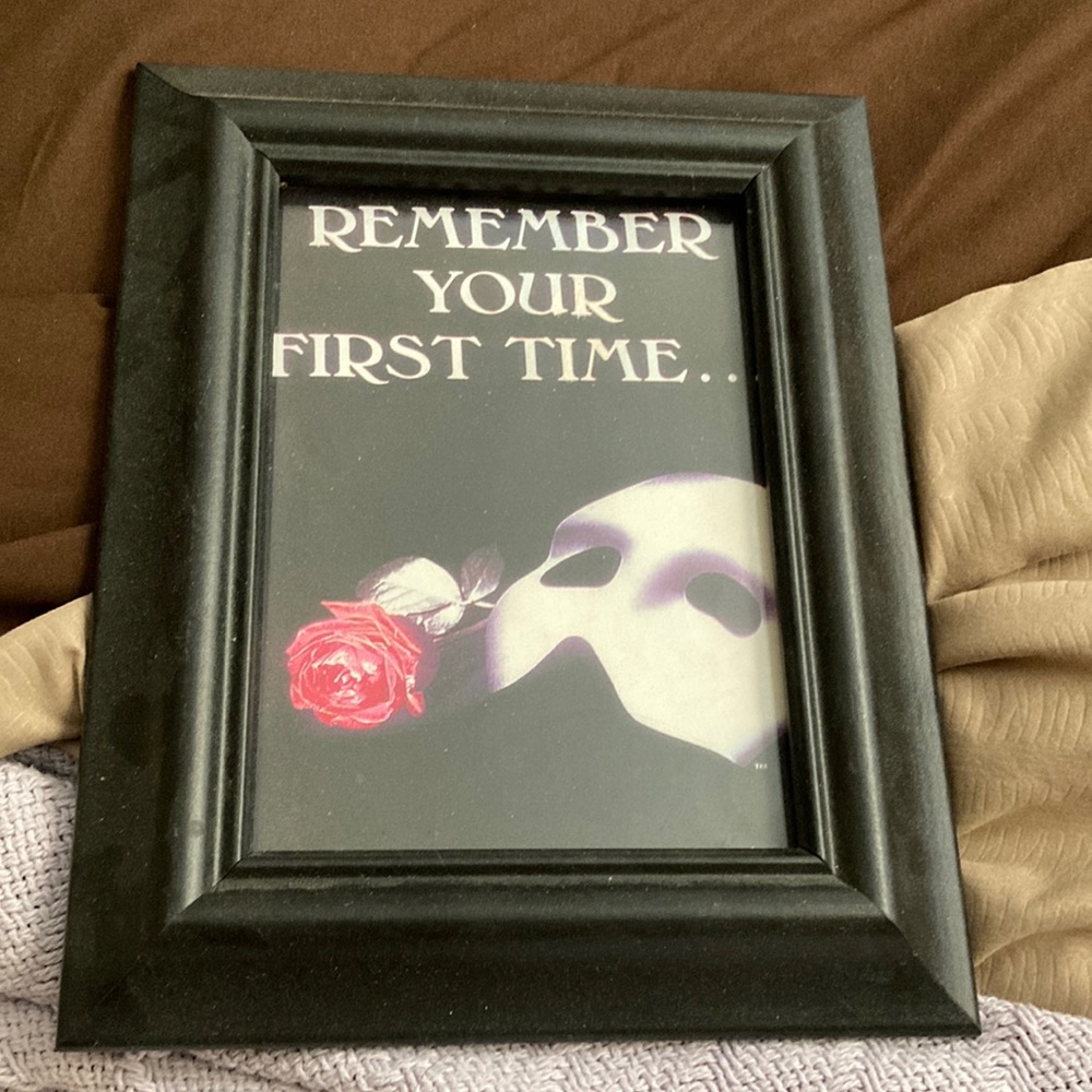 Phantom of the Opera framed photo